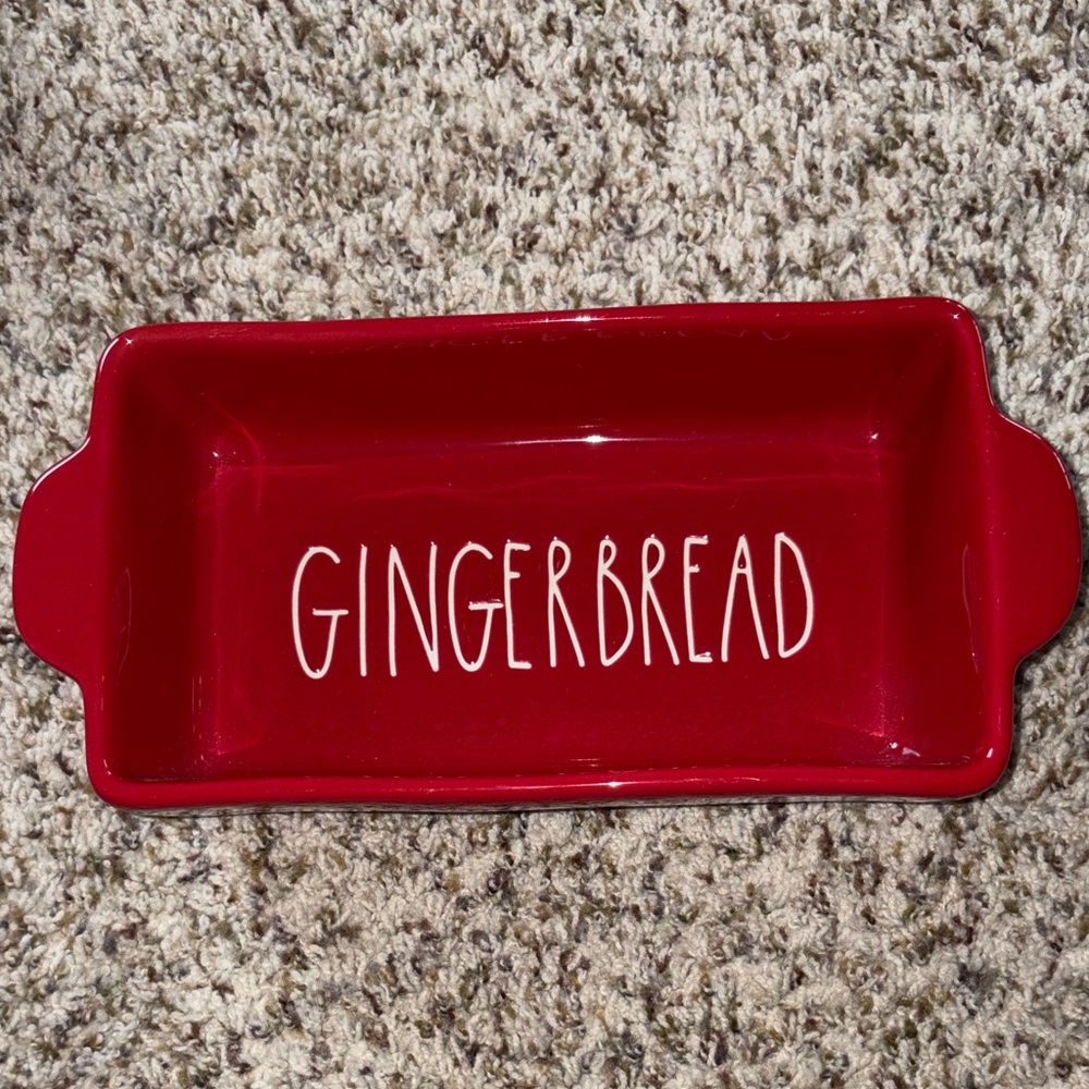 Rae Dunn GINGERBREAD loaf baker